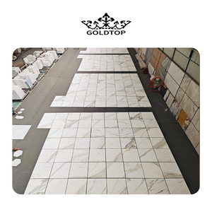 กระเบื้องหินอ่อน Calacatta Gold อิตาลี ขนาด 12x12 นิ้ว หนา 10 มม. ผลิตโดย Goldtop รับผลิตแบบ OEM/ODM สำหรับปูพื้นและผนังห้องน้ำภายในอาคาร แบบขัดเงาทันสมัย - Product Image 6