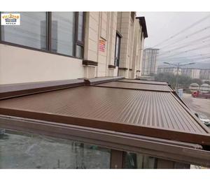 Persianas enrollables de aluminio automáticas baratas, <span class=keywords><strong>toldo</strong></span> de aislamiento, <span class=keywords><strong>toldo</strong></span> de ventana de techo <span class=keywords><strong>enrollable</strong></span>, parasol de techo ciego - Product Image 1