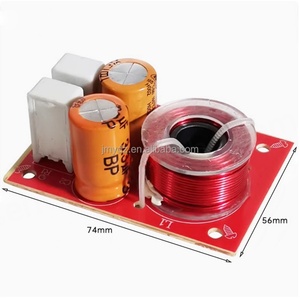 Diviseur de fréquence haute et basse 80W pour haut-parleur audio domestique, carte son 2 canaux, diviseur de fréquence pour haut-parleur de voiture audiophile - Product Image 4