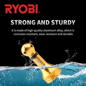 Carrete giratorio de pesca RYOBI BALANCE BAR rojo/Negro/dorado/azul/neblina azul soporte anticolisión palanca de equilibrio accesorio de pesca - Product Image 6