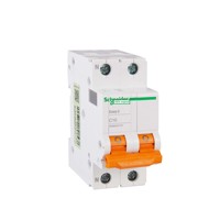 Disjoncteur miniature Ic60 Series IC60N 2P C63 FR pour rails miniatures solaires A9C62263 Original 63A 10KA Li
