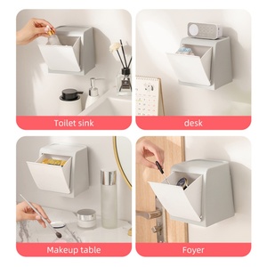 Plastic Hanging <b>Box</b> Wall Mounted <b>Storage</b> <b>Box</b> Multifunction Space-saving Space-saving Compartment <b>Storage</b> - Product Image 6