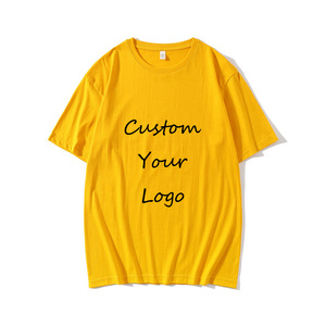 เสื้อยืดปี 2026 คุณภาพสูง ผ้าฝ้าย 100% สีดำ ไซส์ใหญ่ เสื้อยืดผู้ชาย พิมพ์โลโก้ตามสั่งสำหรับผู้ชาย - Product Image 1