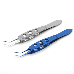Instrumentos Microquirúrgicos Oftálmicos, Pinzas <span class=keywords><strong>de</strong></span> Pico <span class=keywords><strong>de</strong></span> Pato, Pinzas para Implante <span class=keywords><strong>de</strong></span> Lentes Intraoculares, Pinzas Quirúrgicas para Cirugía <span class=keywords><strong>de</strong></span> <span class=keywords><strong>Cataratas</strong></span> - Product Image 2