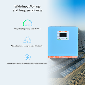 MakeSkyBlue AIO6K48 6KW 48V Hibrit Güneş İnvertörü Saf Sinüs Dalgası Tek Fazlı MPPT Şarj Kontrol Cihazı IP65 Dereceli %99,5 Verimlilik - Product Image 2