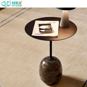 Hzx Tùy Chỉnh Sang Trọng <span class=keywords><strong>Travertine</strong></span> Đá Cẩm Thạch Đá End Bảng Top Hiện Đại Đánh Bóng Bán Buôn Cao Cấp Cho Nhà Bếp Sảnh Khách Sạn Cung Cấp Số Lượng Lớn - Product Image 4