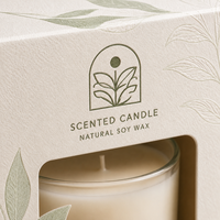 Boîte d'emballage personnalisée pour bougies avec logo mat pour diffuseur à bâtonnets en verre, cadeau de luxe, vente au détail et en gros
