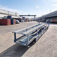 Semi-remorque porte-voitures de 21 m, 8 véhicules, double pont, pour concessionnaires automobiles, logistique automobile, transport et livraison