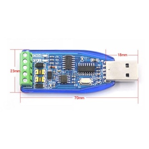 Module de communication USB vers RS232/RS485 de qualité industrielle, convertisseur de ligne de port série bidirectionnel semi-duplex, protection TVS U - Product Image 3
