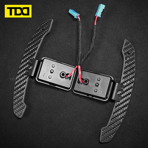 Palancas de cambio magnéticas de fibra de carbono TDD para volante BMW - Product Image 1