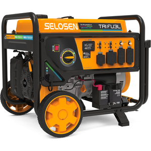 Generador de Gasolina Trifásico de 10kw 12.5kw 20a 30a, 120v 240v, Portátil para el Hogar, Generadores de Gasolina para Exteriores HSAMZ-Tri - Product Image 1