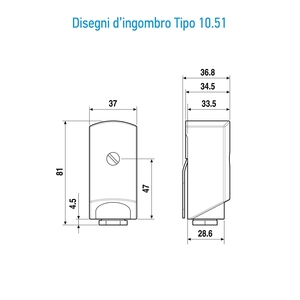 Interrupteur crépusculaire monobloc Finder Type 10.51 Relais 12A 230V IP20 Plastique 1 Voie Installation Facile - Product Image 5