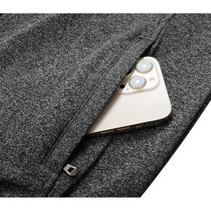 Chándal Deportivo Transpirable para Hombre, Oferta, Dos Piezas, Color Sólido, con Cremallera, para Venta en Línea al Mejor Precio - Product Image 4