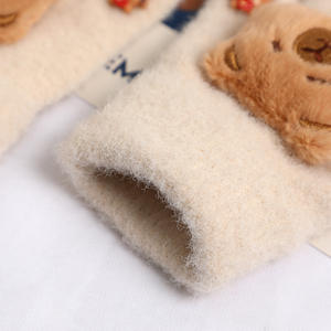 Kapibala sarung tangan rajut, sarung tangan rajut lima-jari nyaman Mink bayi bulu hangat dan dingin untuk bersepeda dan bepergian 2025 - Product Image 4