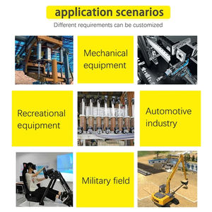 กระบอกทรงกระบอกแบบเส้นตรง12 V 24 V กระบอกกระบอกไฟฟ้าสามารถปรับความเร็วได้ - Product Image 6