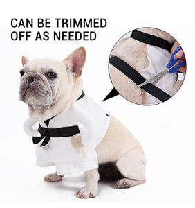 Disfraz de <span class=keywords><strong>Karate</strong></span> y Judo de Poliéster para Perros y Gatos, Estilo Lujoso con Diseño de Dibujos Animados para Halloween - Product Image 5