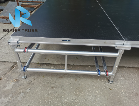Aluminium Concert Wedding Bridge-shaped Stage Portable Event Stage ...