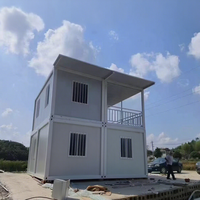 Xinheng – Conteneur de logement préfabriqué composite à faible coût, maison modulaire préfabriquée, véranda extérieure en verre