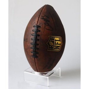 Support d'affichage pliable en acrylique pour ballons de football, de rugby, de basketball et autres objets sportifs - Product Image 1