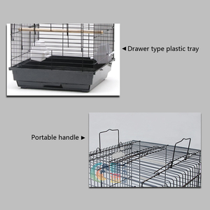 Sıcak satış metal kuş kafesi üreme kafesi kuş kafesi <span class=keywords><strong>stand</strong></span>ı ile kanarya evcil hayvan kafesi ev - Product Image 3