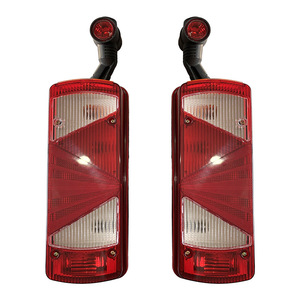Luces Traseras LED para Camiones Mercedes Benz, Ajuste Universal para Trabajo Mediano, Repuesto, Material de PC - Product Image 2