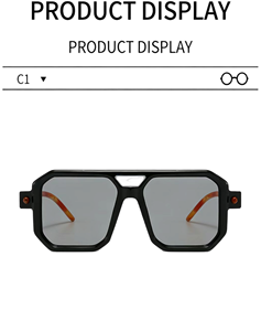 High Quality UV 400 Aviation Fashion Sun <strong>Glasses</strong> New Styles Plastic Double Bridge for Kids Custom Logo <strong>Baby</strong> Sunglasses PC <strong>Frame</strong> - Product Image 4