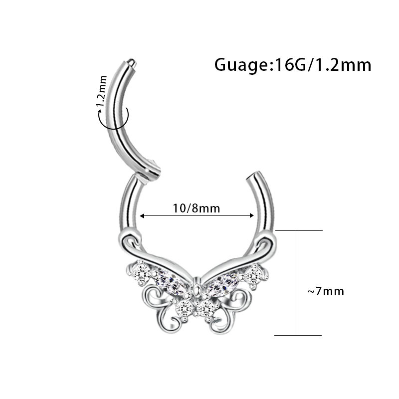 16G(1.2mm)*10mm brass butterfly