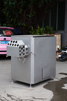 Broyeur à viande électrique commercial haute capacité Ps 500 kg/h pour utilisation avec la viande congelée