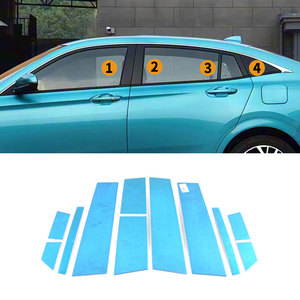 Garniture extérieure en acier inoxydable chromé Dongfeng Aeolus Yixuan 2020 OEM <span class=keywords><strong>pour</strong></span> garniture de fenêtre automobile - Product Image 1
