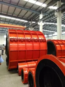 Diskon mesin saluran penguras pipa air irigasi semen beton Tiongkok