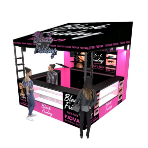 10x10ft на заказ модульный алюминиевый рекламный дисплей для кафе-бара современный выставочный стенд - Product Image 1