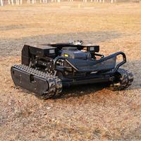 Tondeuse à gazon industrielle YJC YGC-900 à chenilles, télécommandée, diesel 4 temps, 452 cm³, sans fil, autopropulsée, couple élevé 5000W, zéro déplacement
