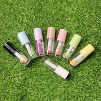Brillo Labial Transparente al por Mayor Personalizado con Frutas y Brillos Saborizados, Orgánico y Vegano de Marca Privada