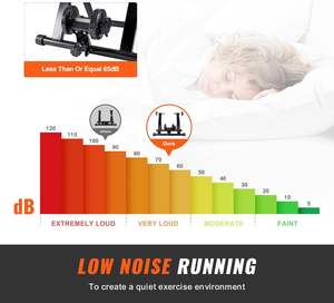 Support de vélo magnétique pour entraînement à vélo en salle, pour roues de 26 à 29 pouces et 700C, avec broche à dégagement rapide - Product Image 6