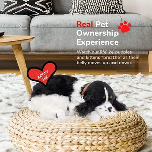 Noel köpek ev dekorasyonu için peluş gerçekçi köpekler - Product Image 4
