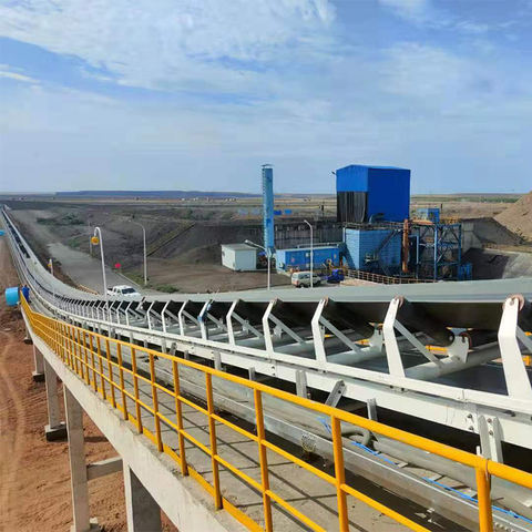 New Belt Conveying Machine for Stone Crushing Coal Mine Conveyor Belt for Mining & Manufacturing Industries