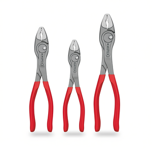Ensemble de pinces KNIPEX TwinGrip 150 200 250 mm, kit d'outils à poignée avant - Product Image 1