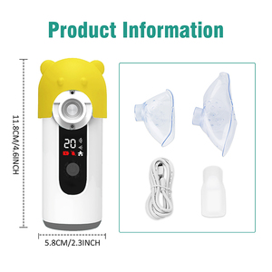 Digital Mesh <strong>Nebulizer</strong> Machine Ultrasonic <strong>Nebulizer</strong> Kit Inhaler <strong>Nebulizer</strong> With Rechargeable Battery - Product Image 3