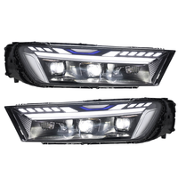 Pour Audi Q7 4M 2016 2017 2018 2019 Phares Bi-LED Style RS avec Lentille de Projecteur DRL Clignotant Dynamique Plug & Play Gauche Droit