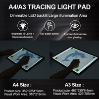 Tablero de Luz LED Recargable y Personalizable para Dibujo y Animación 2D, el Más Vendido del 2026