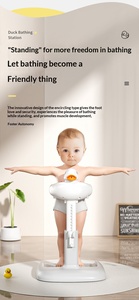 New PP <b>Baby</b> <b>Bath</b> Racks Anti-Crush Adjustable Height <b>Baby</b> <b>Bath</b> Tub Cartoon Non-slip Shower <b>Stand</b> for Toddlers - Product Image 6