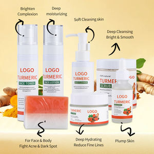 Crema Facial Correctora de Marca Privada OEM, Aclarante, Antiarrugas, con Cúrcuma, Set de Cuidado de la Piel - Product Image 2