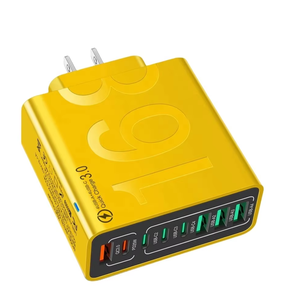Chúng tôi cắm 150W USB Muti 8 cổng 4A + 4C nhanh chóng sạc PD tường điện thoại di động Adapter cho iphone16 15 14 Pro Xiaomi Samsung OnePlus - Product Image 5