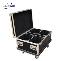 Personnalisation d'usine amplificateur rack flight case flight case boîte en aluminium amplificateur led affichage flight case