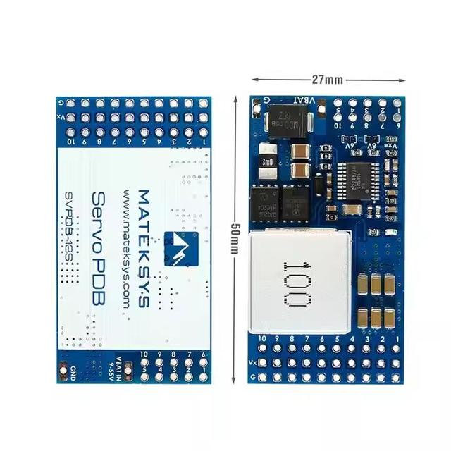 MATEK Mateksys SVPDB-12S PDB With 12A BEC 9-55V to 5/6/8V Power Distribution Board for RC Airplane Fixed-Wing
