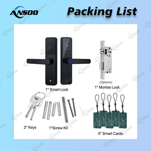 Kỹ thuật số thông minh khóa cửa cho căn hộ Home & Room tuya ttlock App mật khẩu điều khiển & vân tay Keyless nhập wifi mạng - Product Image 6