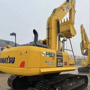 Excavateur Komatsu PC220 d'occasion, noyau d'engrenage de moteur à forte performance, prix bas, PC 200 220 240 300 Bonne vente! - Product Image 1