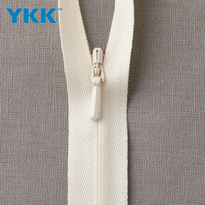 Pour YKK #3 dissimuler les fermetures éclair Style régulier 600 couleurs Nylon Invisible extrémité fermée pour les accessoires de vêtement et de traitement - Product Image 6
