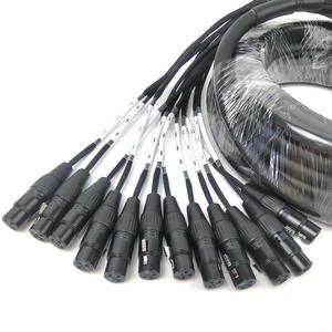 <span class=keywords><strong>Cable</strong></span> de serpiente AUDIO <span class=keywords><strong>XLR</strong></span> con chaqueta de PVC Línea de señal de transmisión óptica multicanal para iluminación de escenario para <span class=keywords><strong>Canon</strong></span> - Product Image 2