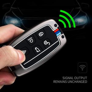 5 أزرار علبة مفاتيح السيارة غطاء عن بعد سبيكة الزنك مفتاح قذيفة فوب مع مناسبة ل جاكوار لاند روفر - Product Image 4